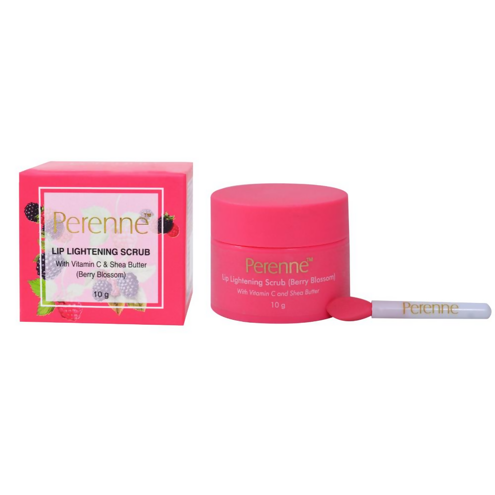 Image 1 of Perenne Lip Lightening Scrub With Vitamin C & Shea Butter - Berry Blossom