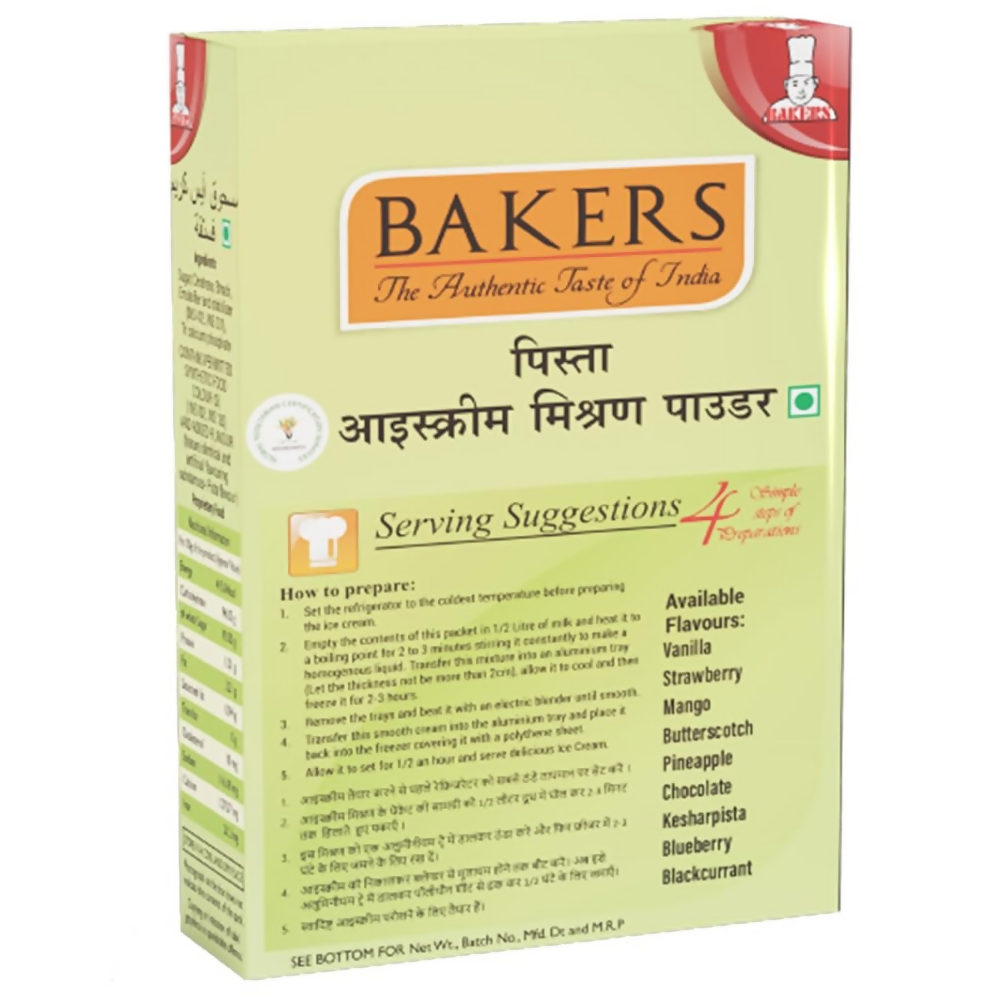Image 2 of BAKERS Pista Ice Cream Powder