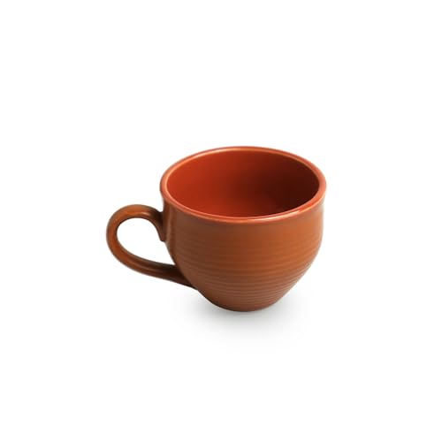 Image 4 of ExclusiveLane Terra Tones Ceramic Tea Cups Set of 6 (120 ML)