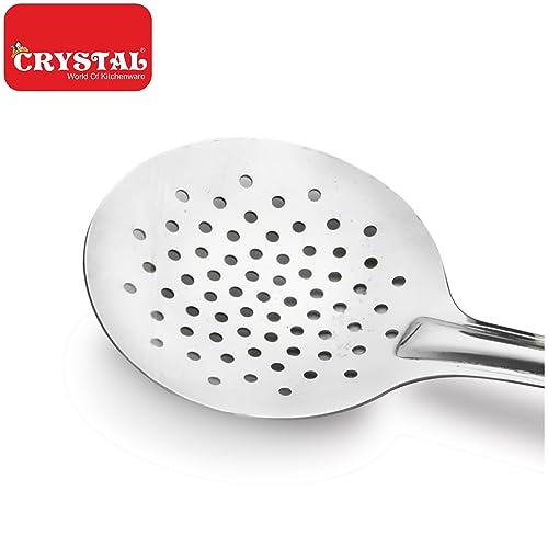 Image 3 of Crystal Stainless Steel Skimmer, Silver