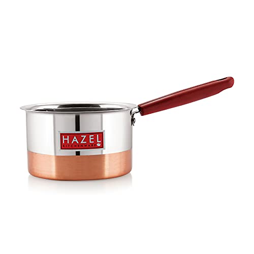 Image 8 of HAZEL Stainless Steel Flat Patila Sauce Pan