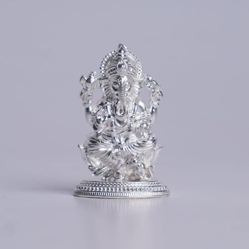 Image 5 of Dista Silvers Ganesh Statue 9g