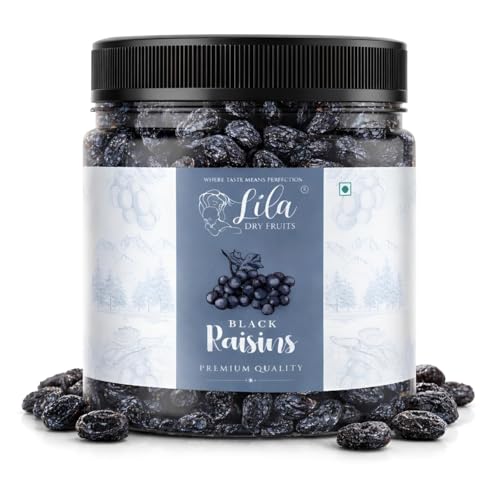 Image 1 of Pack of 1 for the product Lila Dry Fruits Kali Kismis - 400 gm | Seedless Afghani Black Raisins