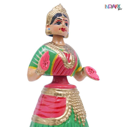 Image 5 of Kondapalli Handmade Dancing Doll | Size 12.9 Inch
