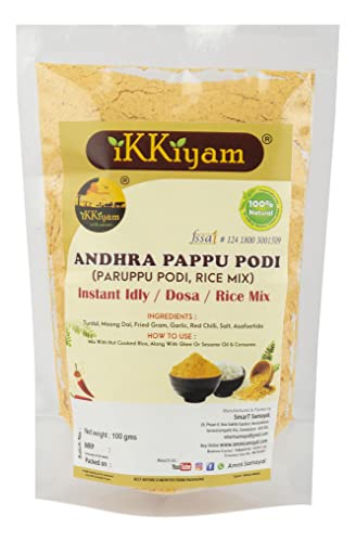 Image 1 of Pack of 1 for the product Ammi Samayal Andhra Paruppu Podi 100g Pack