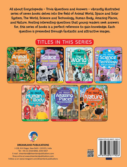 Image 2 of Dreamland Nature Encyclopedia for Children Age 5 - 15 Years- All About Trivia Questions and Answers