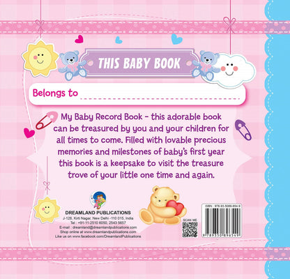 Image 2 of Dreamland My Baby Record Book