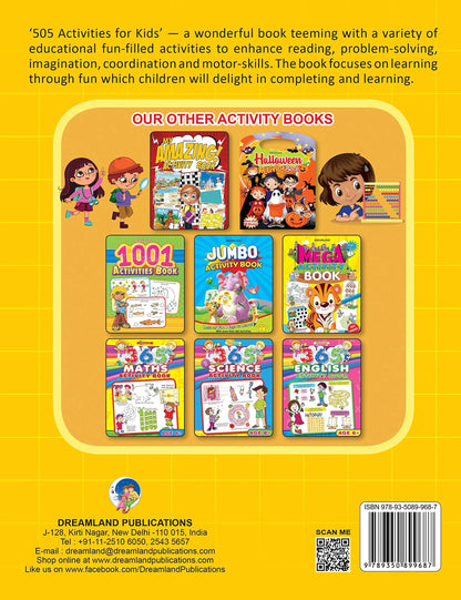 Image 2 of Dreamland 505 Activities for Kids