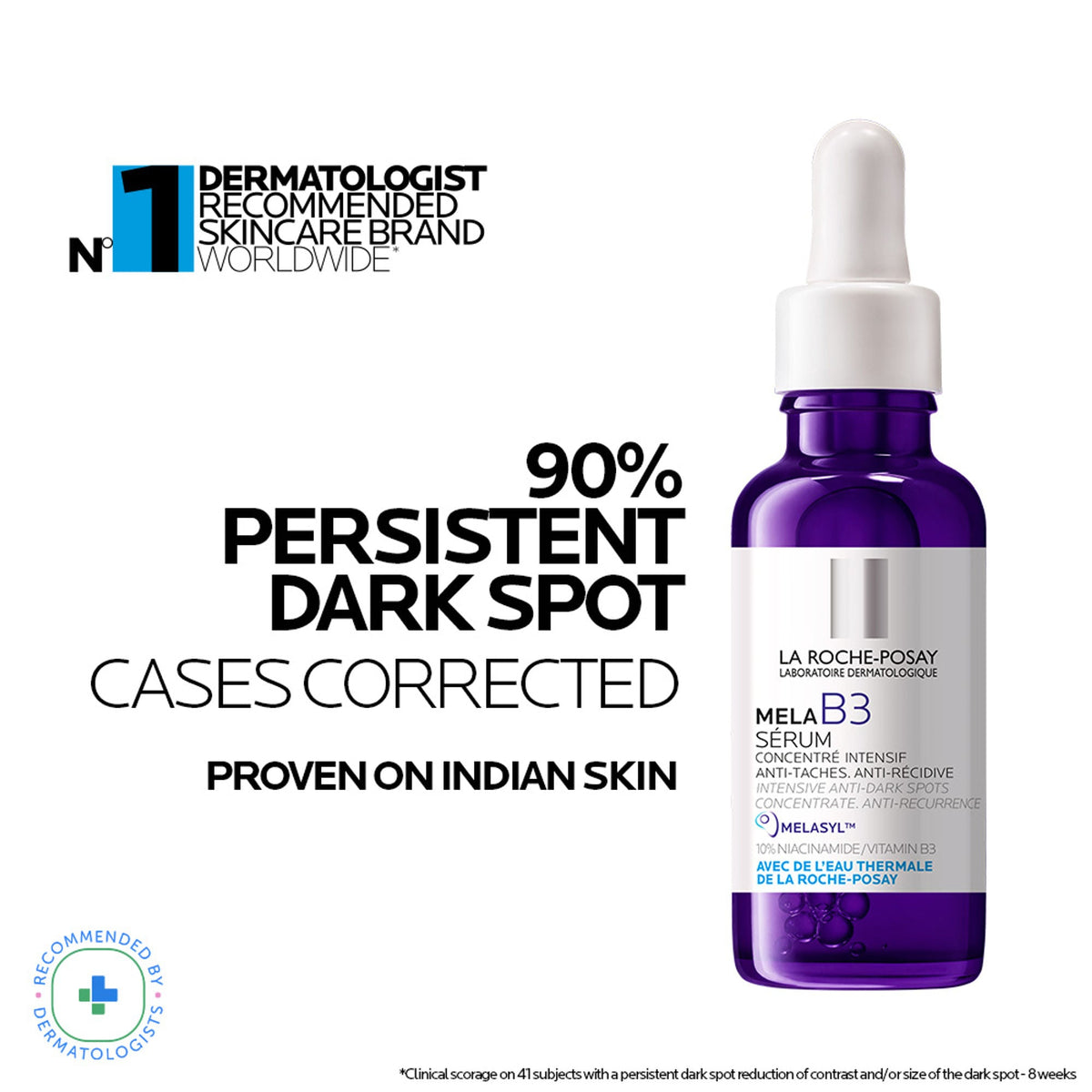 Image 1 of 30 ml for the product La Roche-Posay Mela B3 Serum, For Anti-Dark Spots & Pigmented Skin with Melasyl + 10% Niacinamide