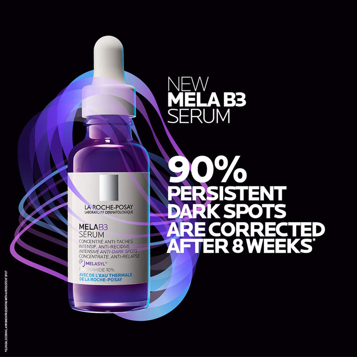 Image 3 of La Roche-Posay Mela B3 Serum, For Anti-Dark Spots & Pigmented Skin with Melasyl + 10% Niacinamide