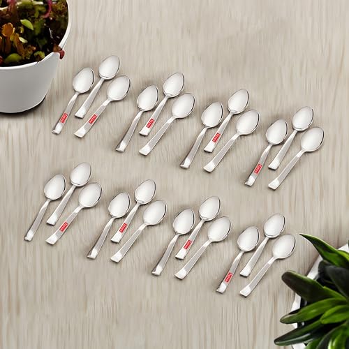 Image 2 of HAZEL Stainless Steel Small Spoons Set of 24