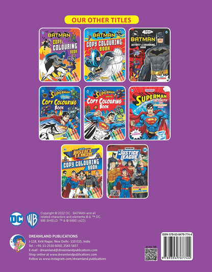 Image 2 of Dreamland Batman Copy Colouring Book