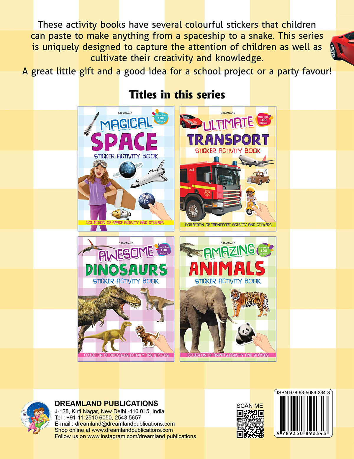 Image 2 of Dreamland Ultimate Transport (Sticker Activity Book)
