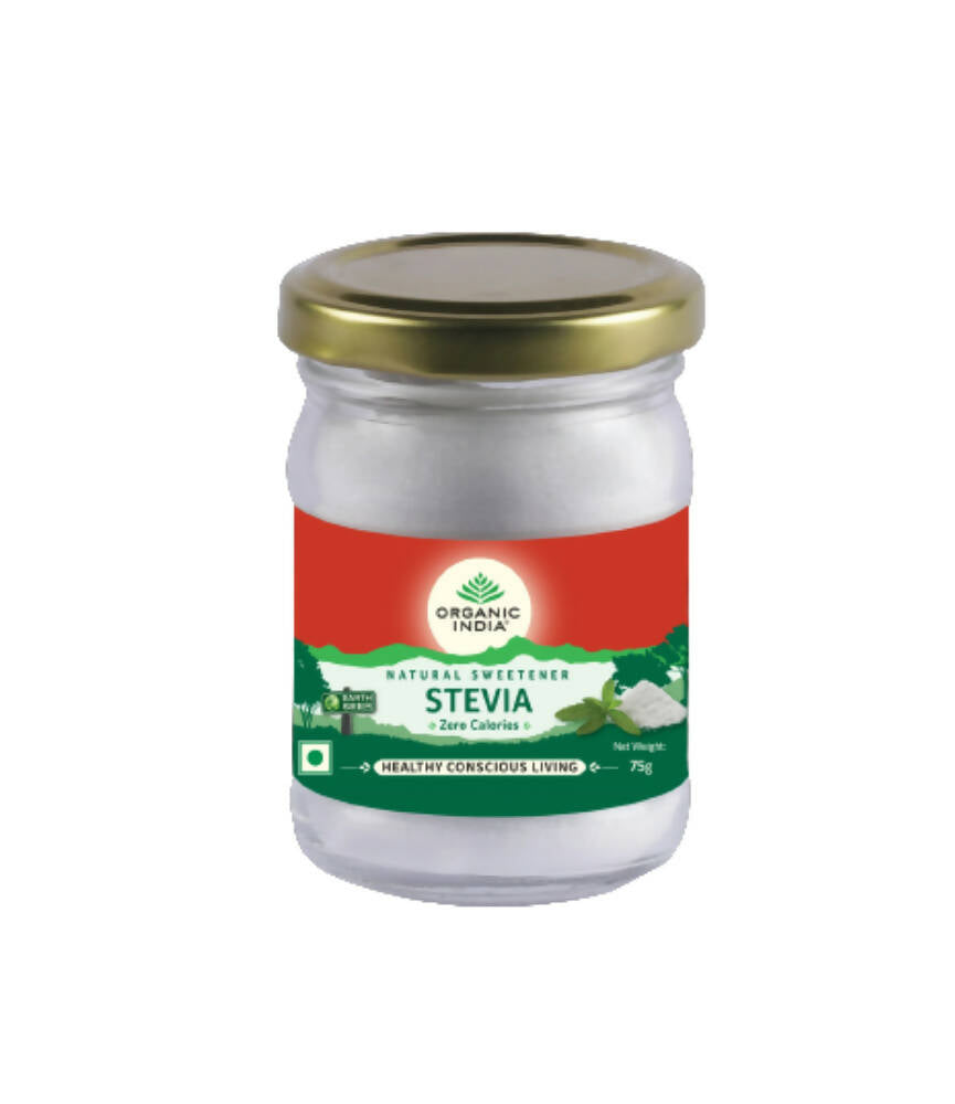 Image 1 of 75 gm for the product Organic India Stevia Powder