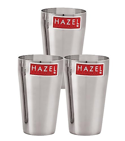 Image 12 of Set of 3 / Lassi Glass, 750 ML for the product HAZEL Stainless Steel Glasses