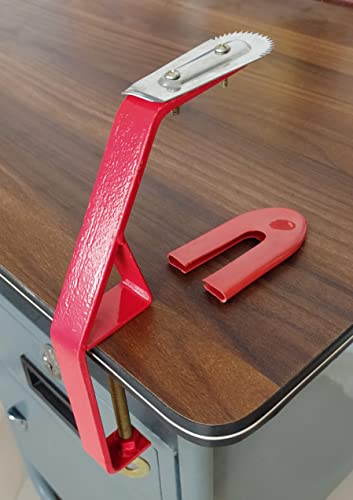 Image 1 of Default Title for the product Spicado Traders Coconut Scraper/Grater/Chirava Steel with Stainless Steel Blade - 1 Piece (Powder Coated - Red)