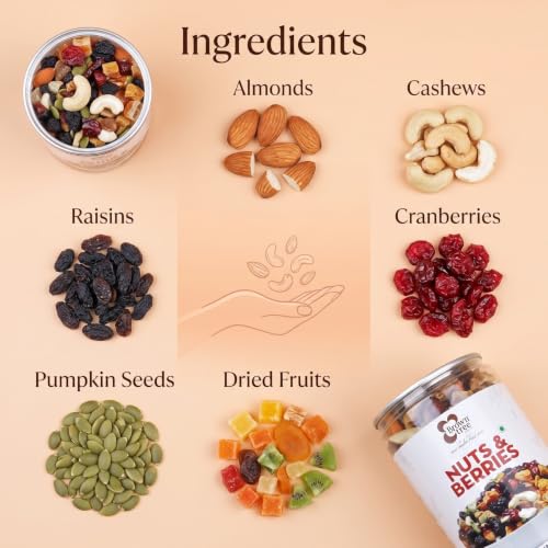 Image 3 of Brown Tree Nuts & Berries Mix Premium Trail Mix (250g)