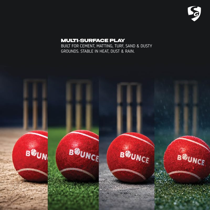 Image 2 of SG Cricket Balls Bounce (Heavy) Pack of 6