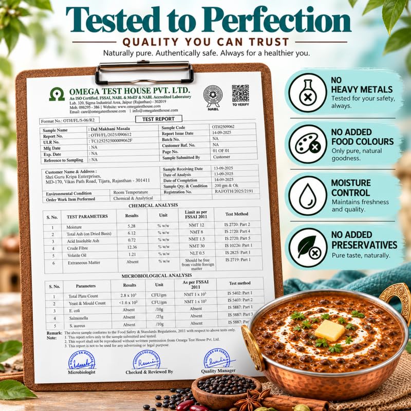 Image 5 of SAATYAKI NATURALS Dal Makhani Masala