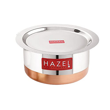 Image 3 of SS (1 pc Tope with 1 pc Lid) / 1.9 l for the product HAZEL Stainless Steel Patila Set with Lid