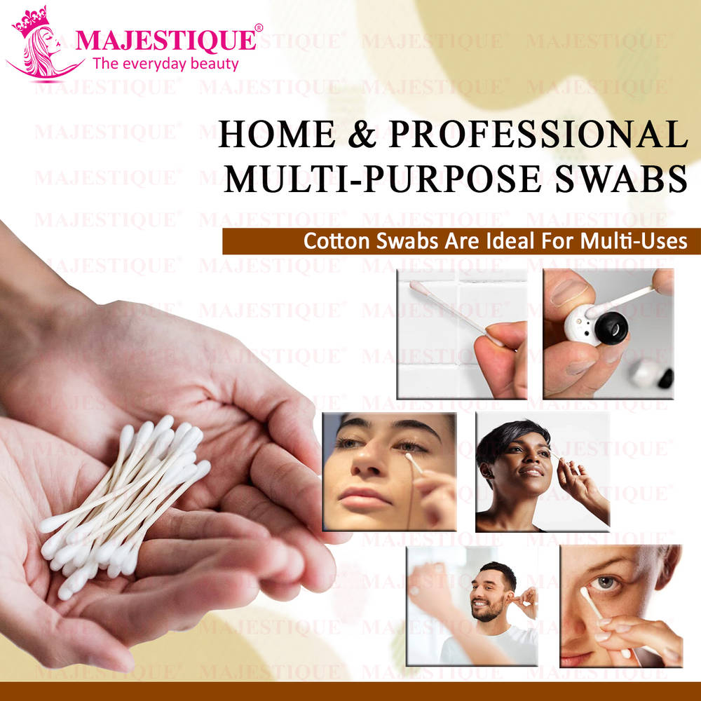 Image 5 of Majestique Cotton Swabs, 200 Tips