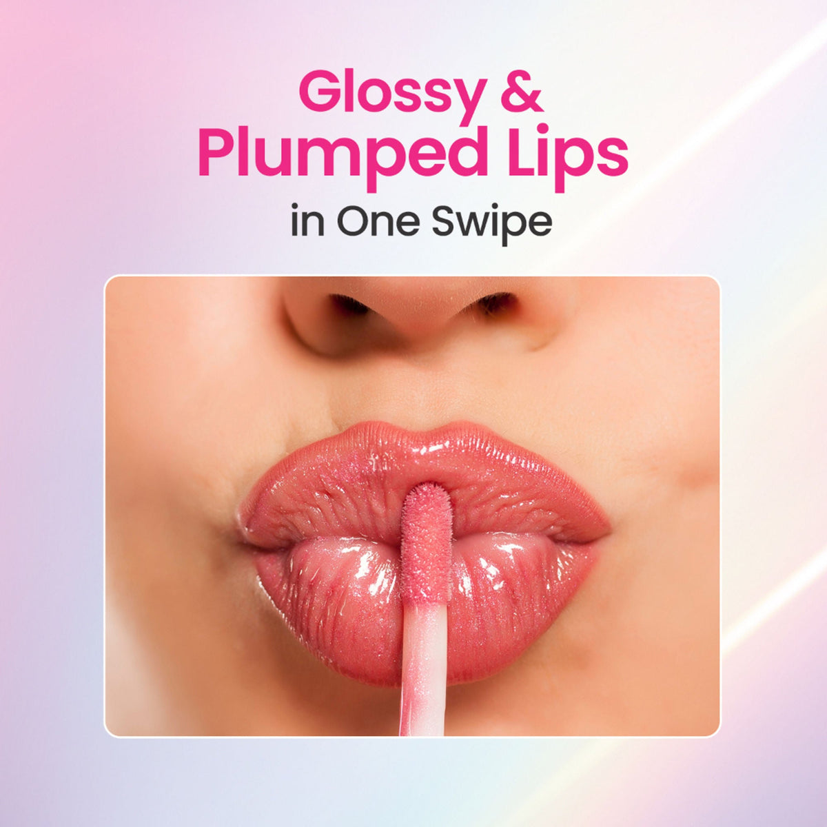 Image 4 of Swiss Beauty Plump Up Wet Lip Gloss For Glossy And Fuller Lips - 3 Kinde Naked