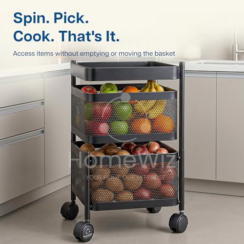 Image 6 of HomeWiz Square Kitchen Rack 2-Layer