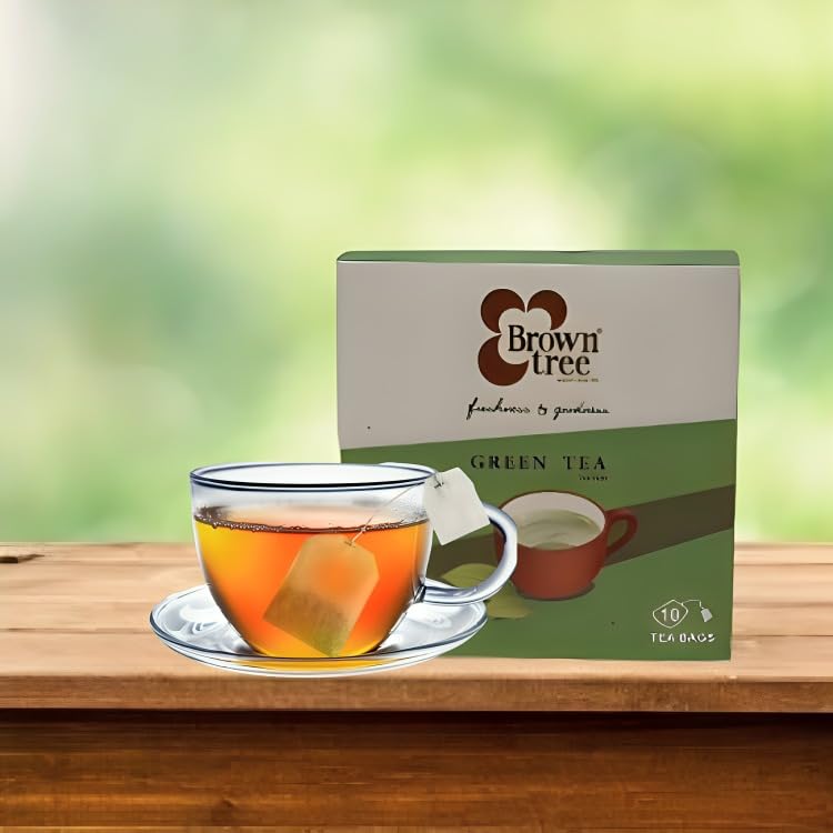 Image 4 of Brown tree Green Tea Bags