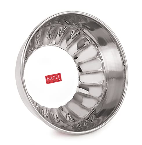 Image 4 of HAZEL Stainless Steel Modern Mixing Bowls 300 ml Each, Set of 4