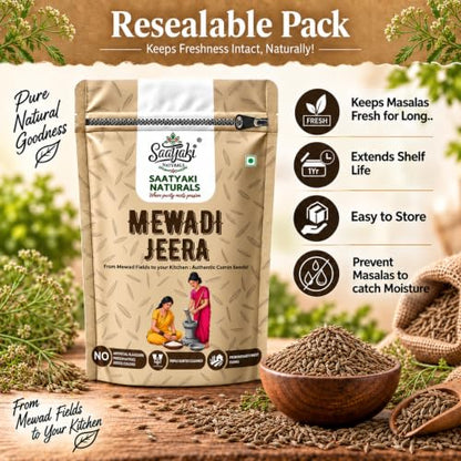 Image 8 of SAATYAKI NATURALS Organic Cumin Seeds