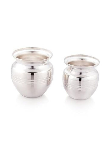 Image 5 of Silverglow Stainless Steel Durable Amrit Pooja Kalash