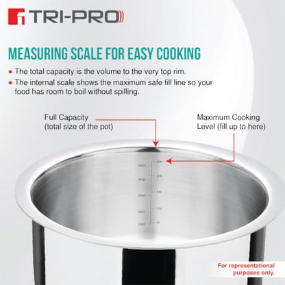 Image 10 of BERGNER TriPro Triply Stainless Steel Tope with Lid