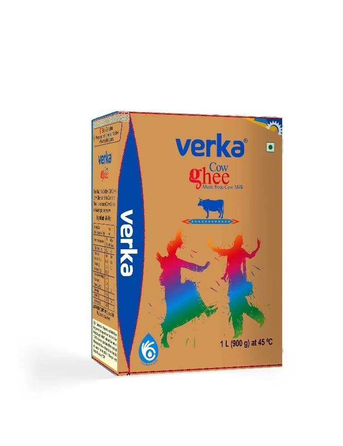 Image 3 of Verka Cow Milk Fat Pure Dairy Ghee 1 Litre (900g)