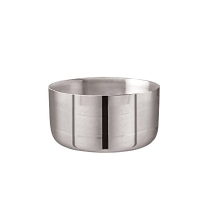Image 1 of Default Title for the product neelam Stainless Steel Diamond Touch Sadi Vati 150 ml Set of 12