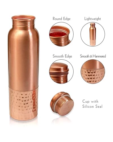 Image 4 of KC Pure Copper Water Bottle 1000ml