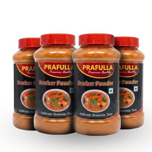 Image 6 of PRAFULLA Sambar Powder, Pack of 4, 250g each