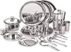Image 1 of Default Title for the product neelam Stainless Steel 22 Gauge 41 Pieces Premium Dinner Set