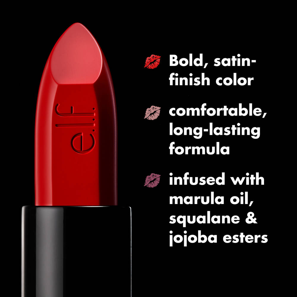 Image 8 of e.l.f. Cosmetics O Face Satin Lipstick -(3.8 g)