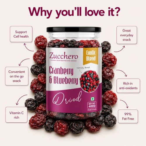 Image 4 of Zucchero Dried Cranberry and Blueberry Blend 800g