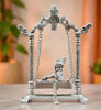 Image 1 of Default Title for the product KridayKraft Laddu Gopal on Jhulla Palana Metal Showpiece Religious Figurines