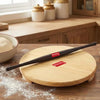 Image 1 of Default Title for the product HAZEL Wood Polpat Chakla Roti Chapati Maker 21 cm with Sheesham Roti Roller Belan Rolling Pin 42 cm