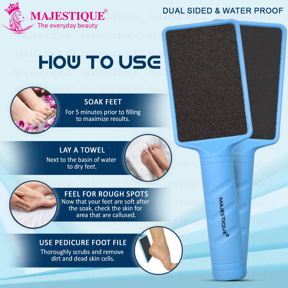 Image 3 of Majestique Dual Sided Large Foot Filer and Pedicure Tool
