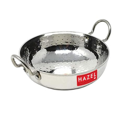 Image 6 of Hazel Stainless Steel Kadai with Handle 1000 ml