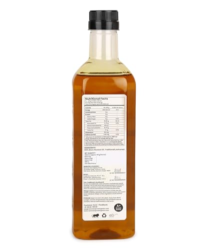 Image 3 of Ramnoor Pure Organic Wood Pressed Black Mustard Oil