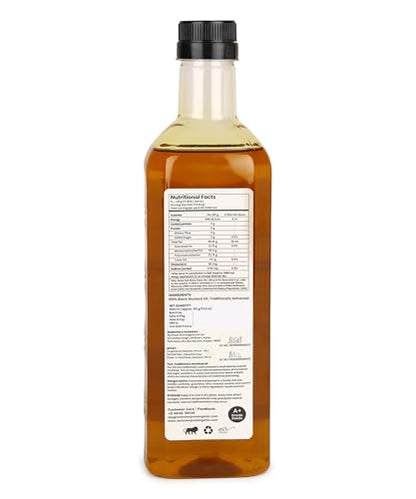 Image 3 of Ramnoor Pure Organic Wood Pressed Black Mustard Oil