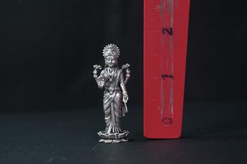Image 5 of Dista Silvers Antique Laxmi Small Standing 37.09G