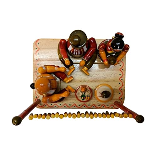Image 6 of Hand Crafted - Etikoppaka Toy - Beautiful Marriage Mandapam