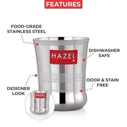 Image 30 of HAZEL Stainless Steel Glasses