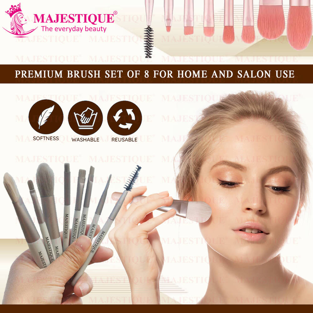Image 5 of Majestique Makeup Brush Collection Set