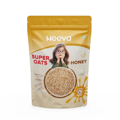 Image 1 of Default Title for the product Heeva 10g Protein Super Oats Honey 400g